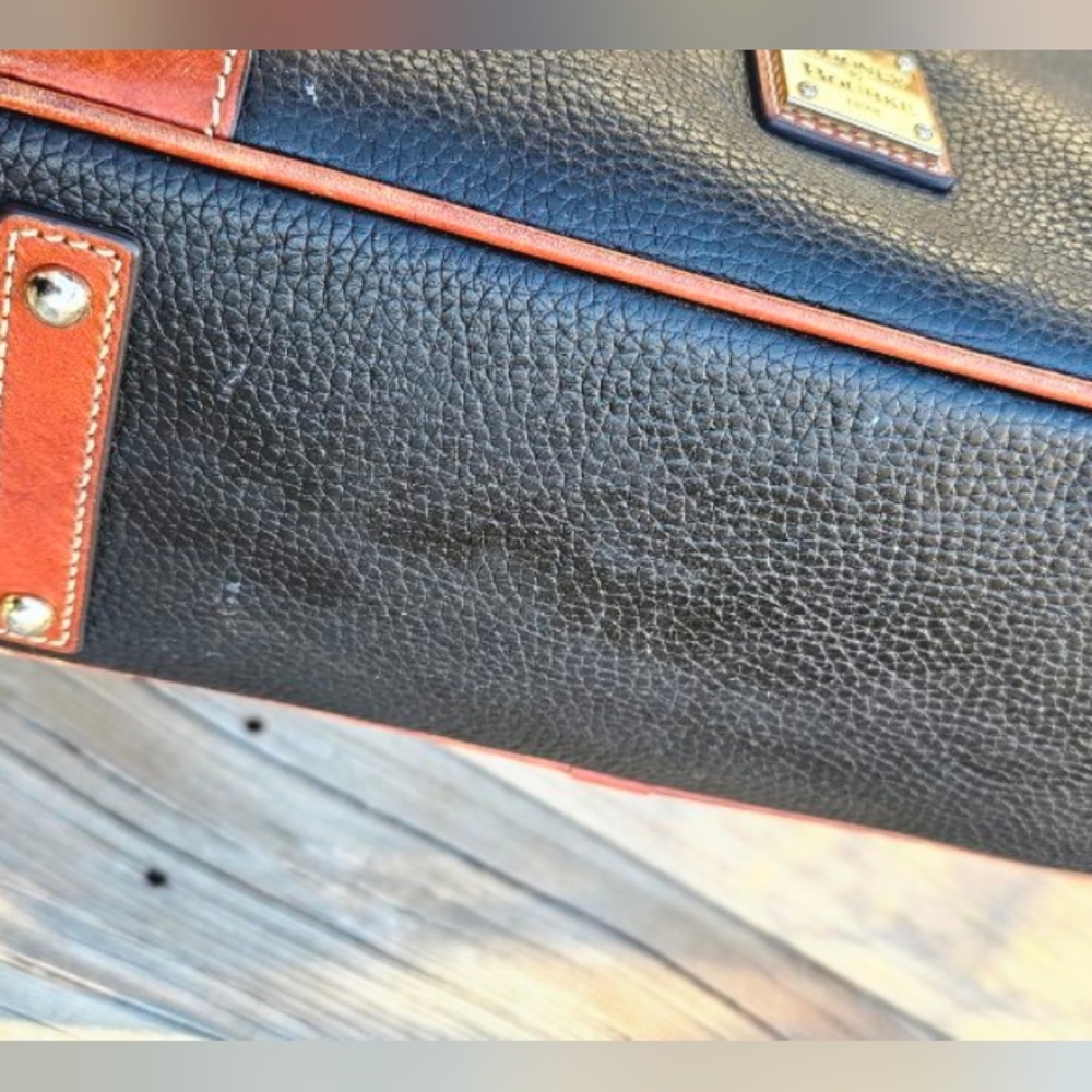 Dooney & Bourke Pebbled Leather Hobo Shoulder Bag - Picture 5 of 7